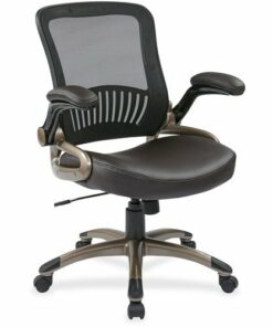 Office Star Products - Eco Leather Chair - Espresso