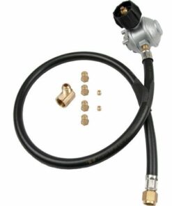 Lynx - Professional Natural Gas to Liquid Propane Conversion Kit for All Trident 30"/36"/42" Grills - Black