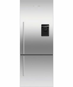 Fisher & Paykel - 13.5 Cu. Ft. Bottom-Freezer Counter-Depth Refrigerator - Stainless steel