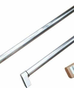 Bertazzoni - Master Series Handle Kit for 31" Bottom-Mount Refrigerator - Stainless steel