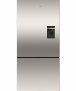 Fisher & Paykel - 17.5 Cu. Ft. Bottom-Freezer Counter-Depth Refrigerator - Stainless steel