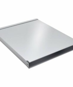 Thermador - 2' Rectangular Duct for Select Downdraft Range Hoods - Silver