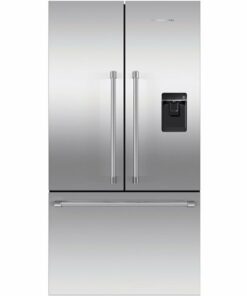 Fisher & Paykel - ActiveSmart 20.1 Cu. Ft. French Door Refrigerator - Brushed Stainless Steel