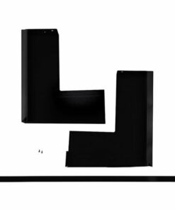 GE - 36" Over-the-Range Microwave Accessory Filler Kit - Black