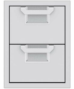 Hestan - Aspire AEDR Series 16" Double Drawers - Steeletto