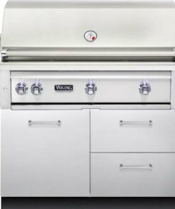 Viking - 42" Outdoor Grill Base - Stainless Steel