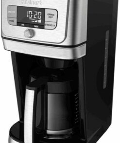 Cuisinart - Burr Grind & Brew 12-Cup Coffee Maker - Black/Stainless