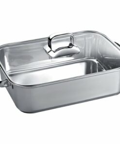 Thermador - 10" x 16" Roasting Pan - Stainless Steel
