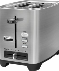 Bella Pro Series - 2-Slice Extra-Wide-Slot Toaster - Stainless Steel
