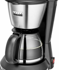 Bella Pro Series - 5-Cup Coffee Maker - Stainless Steel