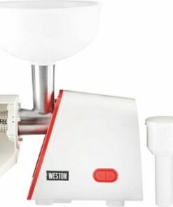 Weston - Deluxe Electric Tomato Strainer - White