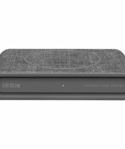 iOttie - iON Wireless Mini 10/7.5W Qi Certified Wireless Charging Pad for iPhone/Android - Ash