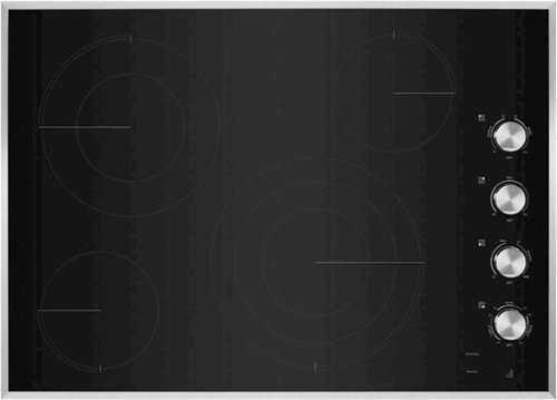 JennAir - 30" Electric Cooktop - Black 1