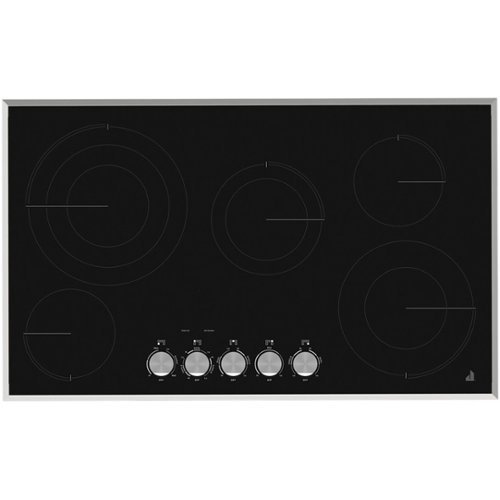 JennAir - 36" Electric Cooktop - Black 1