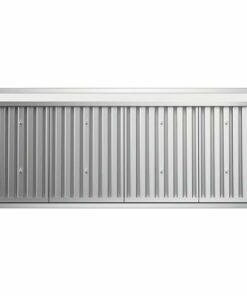 Fisher & Paykel - 47" Externally Vented Range Hood - Stainless steel/aluminum