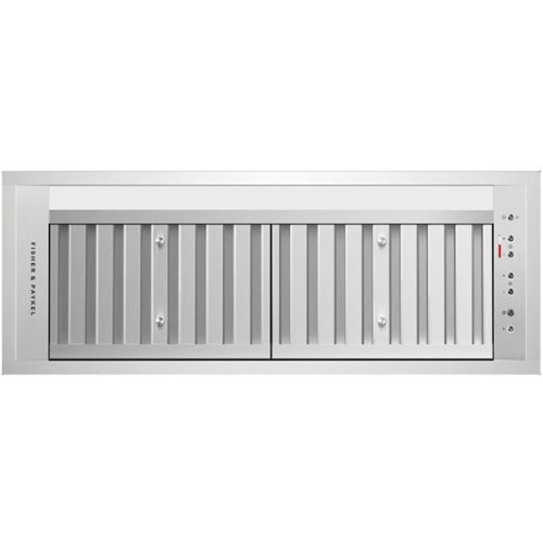 Fisher & Paykel - 29" Externally Vented Range Hood - Stainless steel/aluminum 2