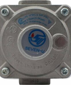 Coyote - Regulator for Liquid Propane Gas Grills - Silver