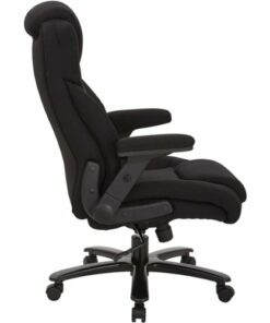 Pro-line II - Big and Tall 5-Pointed Star Fabric Executive Chair - Black