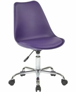 OSP Home Furnishings - Emerson Office Chair - Purple