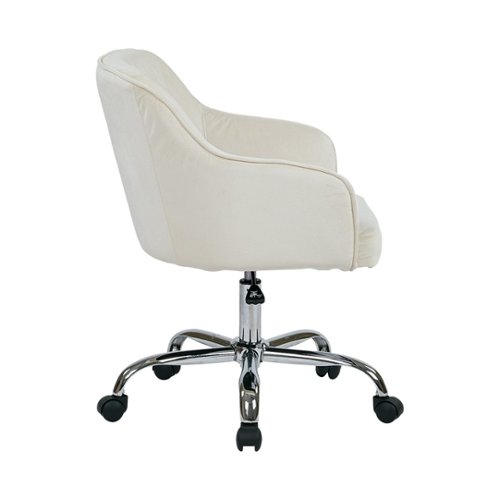 OSP Home Furnishings - Bristol Task Chair - Oyster Velvet
