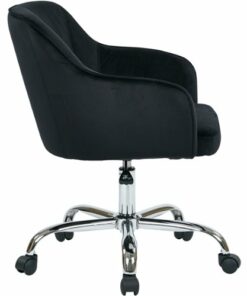 OSP Home Furnishings - Bristol Task Chair - Velvet Black