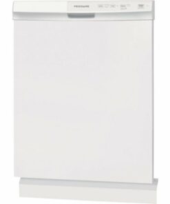 Frigidaire 24" Front Control Built-In Dishwasher, 60dba - White