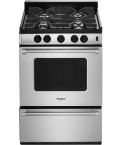 Whirlpool - 3.0 Cu. Ft. Freestanding Gas Range - Stainless steel