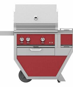 Hestan - Deluxe Gas Grill - Red 0