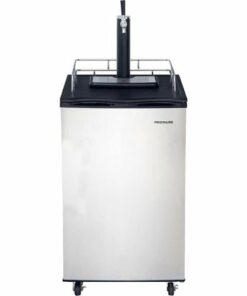 Frigidaire - 6.1 Cu. Ft. Single Tap Kegerator - Stainless steel