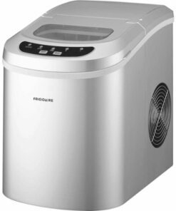 Frigidaire - 26-Lb. Compact Ice Maker - Silver