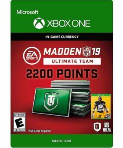 Madden NFL 19 Ultimate Team 2,200 Points [Digital]