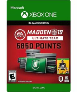 Madden NFL 19 Ultimate Team 5,850 Points [Digital]