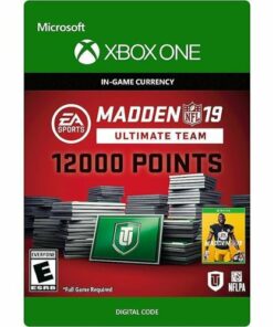 Madden NFL 19 Ultimate Team 12,000 Points [Digital]