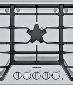 Thermador - Masterpiece 36" Built-In Gas Cooktop with 5 Star Burners - Stainless steel