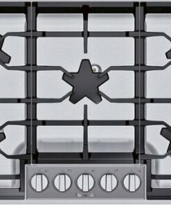 Thermador - Masterpiece 30" Built-In Gas Cooktop with 5 Pedestal Star Burners and ExtraLow Select - Stainless steel