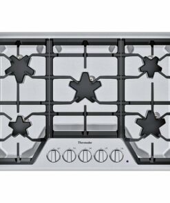 Thermador - Masterpiece 30" Built-In Gas Cooktop with 5 Star Burners and ExtraLow Select - Stainless steel