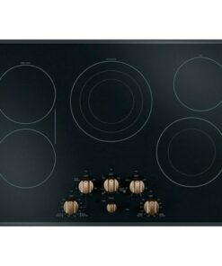 Café - 30" Electric Cooktop - Matte Black