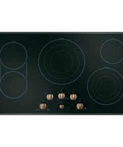 Café - 36" Electric Cooktop - Matte Black 0