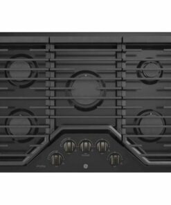 GE Profile - 30" Built-In Gas Cooktop - Black Stainless Steel