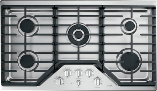 Café - 36" Gas Cooktop - Stainless steel