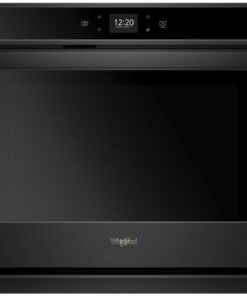 Whirlpool - Smart 27" Built-In Single Electric Wall Oven - Black