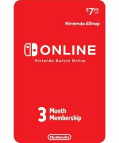 Nintendo Switch Online 3-Month Individual Membership [Digital]