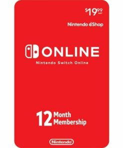 Nintendo Switch Online 12-Month Individual Membership [Digital]