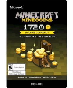 Minecoins 1720-Coin In-Game Currency Card [Digital]
