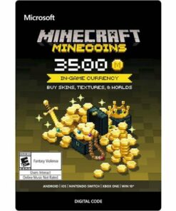Minecoins 3500-Coin In-Game Currency Card [Digital]