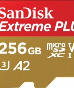 SanDisk - Extreme PLUS 256GB microSDXC UHS-I Memory Card 0