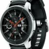 Samsung - Geek Squad Certified Refurbished Galaxy Watch Smartwatch 46mm Stainless Steel - Silver