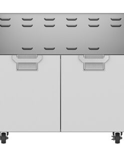 Aspire by Hestan - ECD Series 36" Tower Cart with Double Doors - Stainless Steel