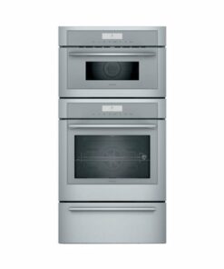 Thermador - Masterpiece Series 30" Built-In Electric Convection Wall Oven with Built-In Speed Microwave and Warming Drawer - Stainless steel