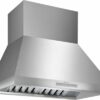 Thermador - PROFESSIONAL SERIES 36" Externally Vented Range Hood - Stainless steel 0
